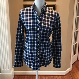 Banana Republic soft wash button down flannel.